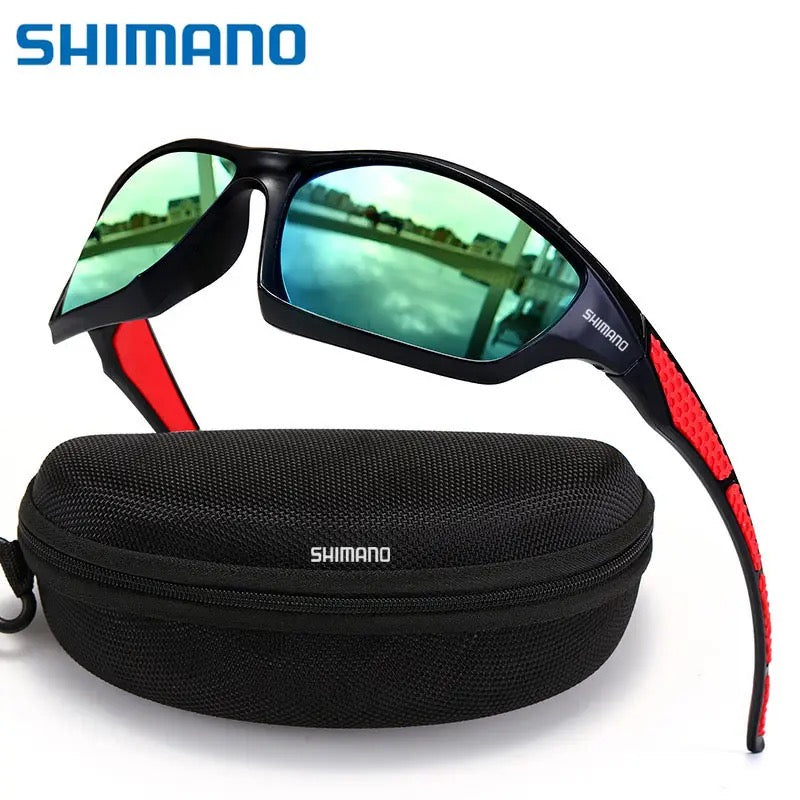 Óculos de sol SHIMANO UV400 Polarizado + Capa de Brinde