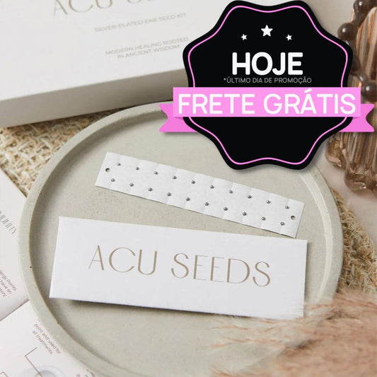 Acu Seeds - Kit de Auriculoterapia Caseiro Para Perda de Peso