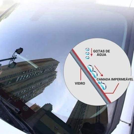 🎊Promoção Limitada🎊 Impermeabilizador de Vidros Automotivos SafeGlass - Segurança e Proteção