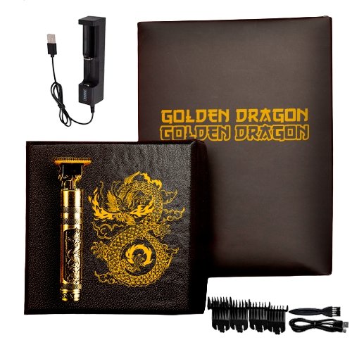 BarberSharp Dragão Dourado - Golden Edition